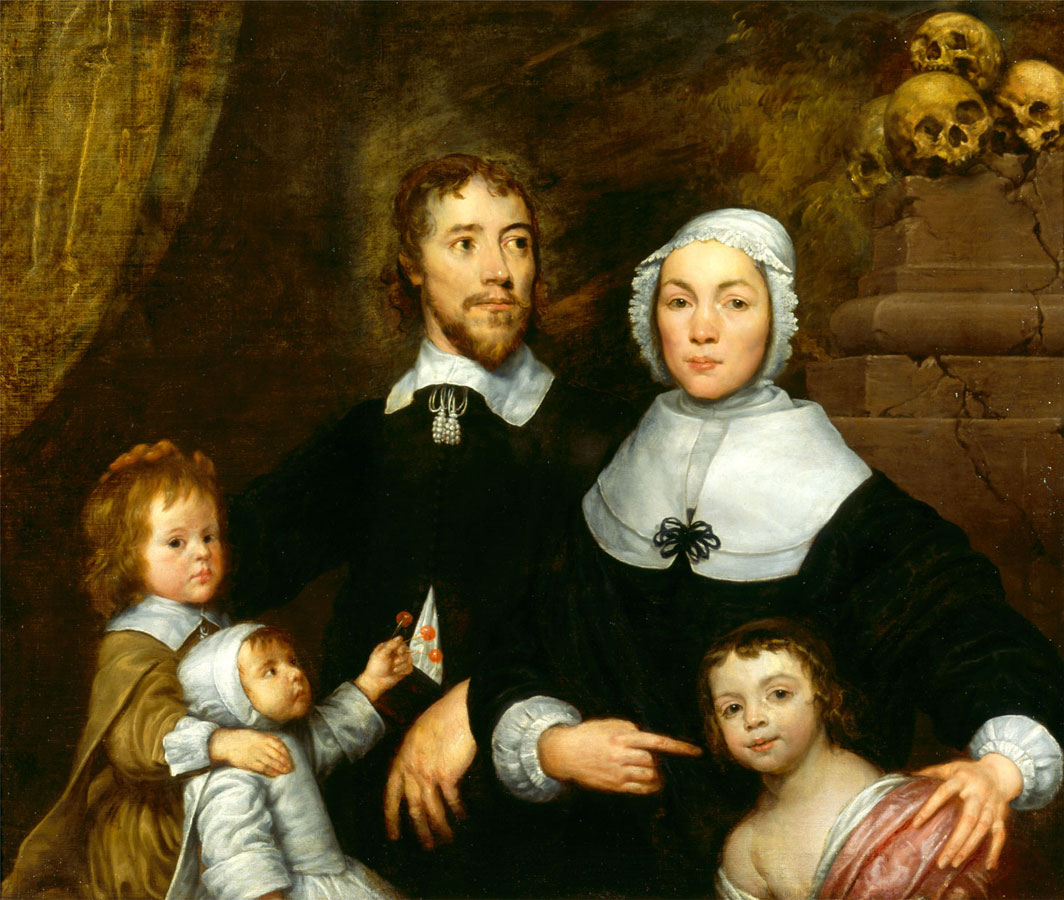 The Streatfield Family (?), c. 1645, in part by William Dobson